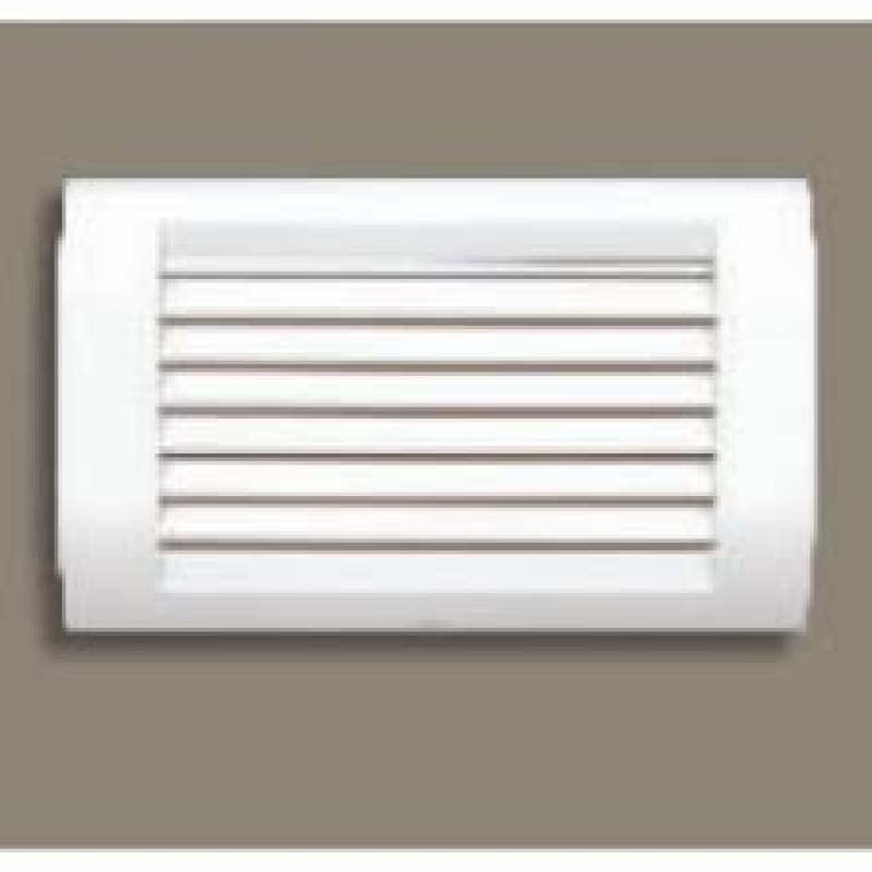 ANCHOR ROMA Louvres White Foot Lamp with 4 Module Box & Tresa Cover